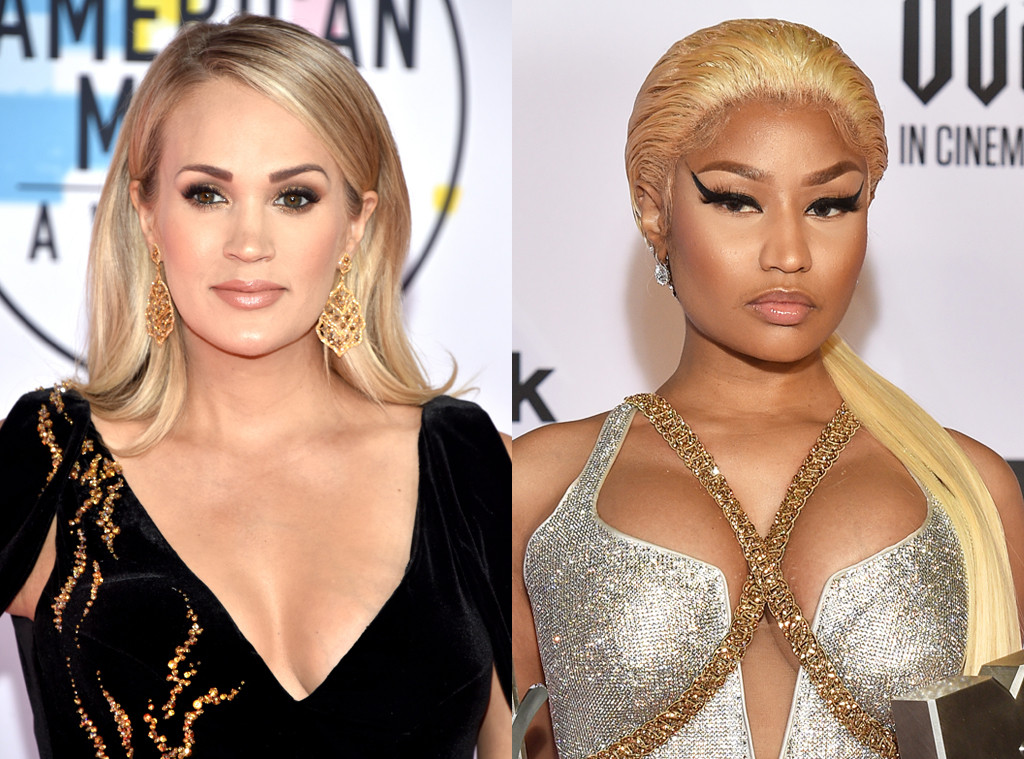 Carrie Underwood, Nicki Minaj Carrie Underwood, Nicki Minaj